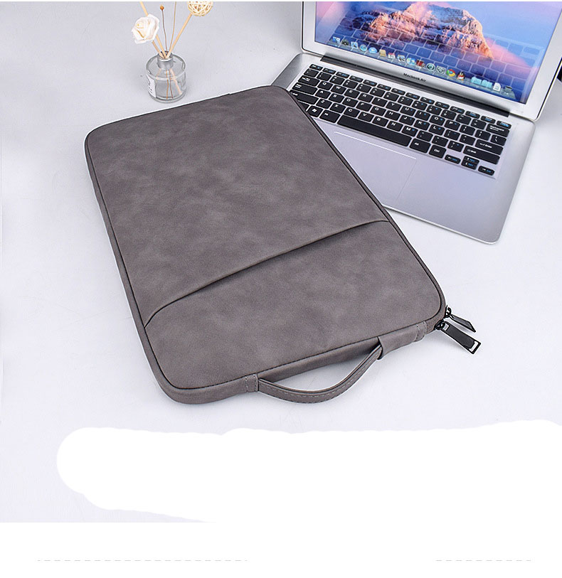 Túi chống sock quai xách Laptop chất liệu cao cấp da cừu 2020 13.3'' đến 14.1