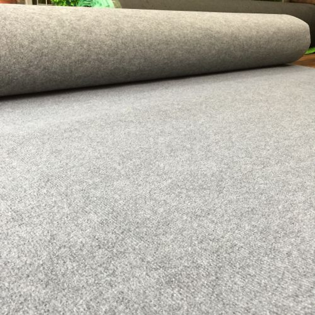 Thảm nỉ trải sàn màu xám - thảm sự kiện , thảm văn phòng cao cấp