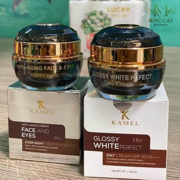 Bộ kem tái sinh đa tầng ngày đêm Kamel 30g