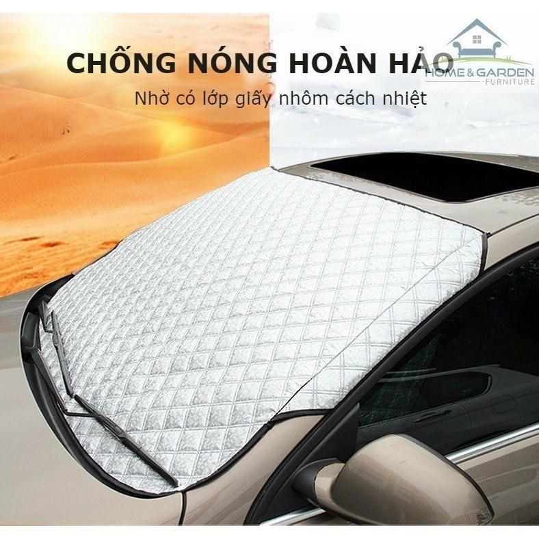 Bạt che nắng kính lái ô tô sợi nhôm 5D ORIENT AUTO - Home and Garden