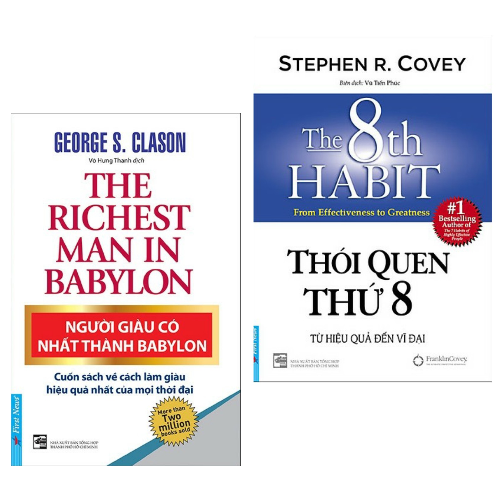 Combo Sách Bán Chạy: Người Giàu Có Nhất Thành Babylon + Thói Quen Thứ 8