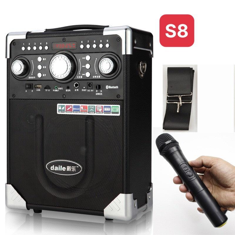 Loa karaoke bluetooth xách tay model: Dai.le S8