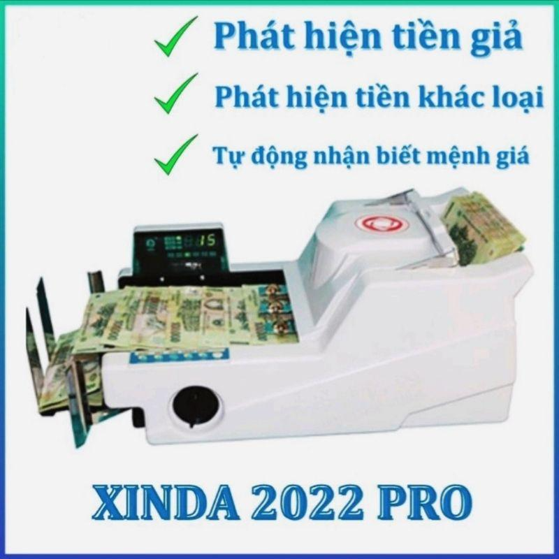 Máy đếm tiền phát hiện tiền g.i.ả. tiền khác loại XIN.DA 2022 Pro, đa năng. mẫu mới 2022