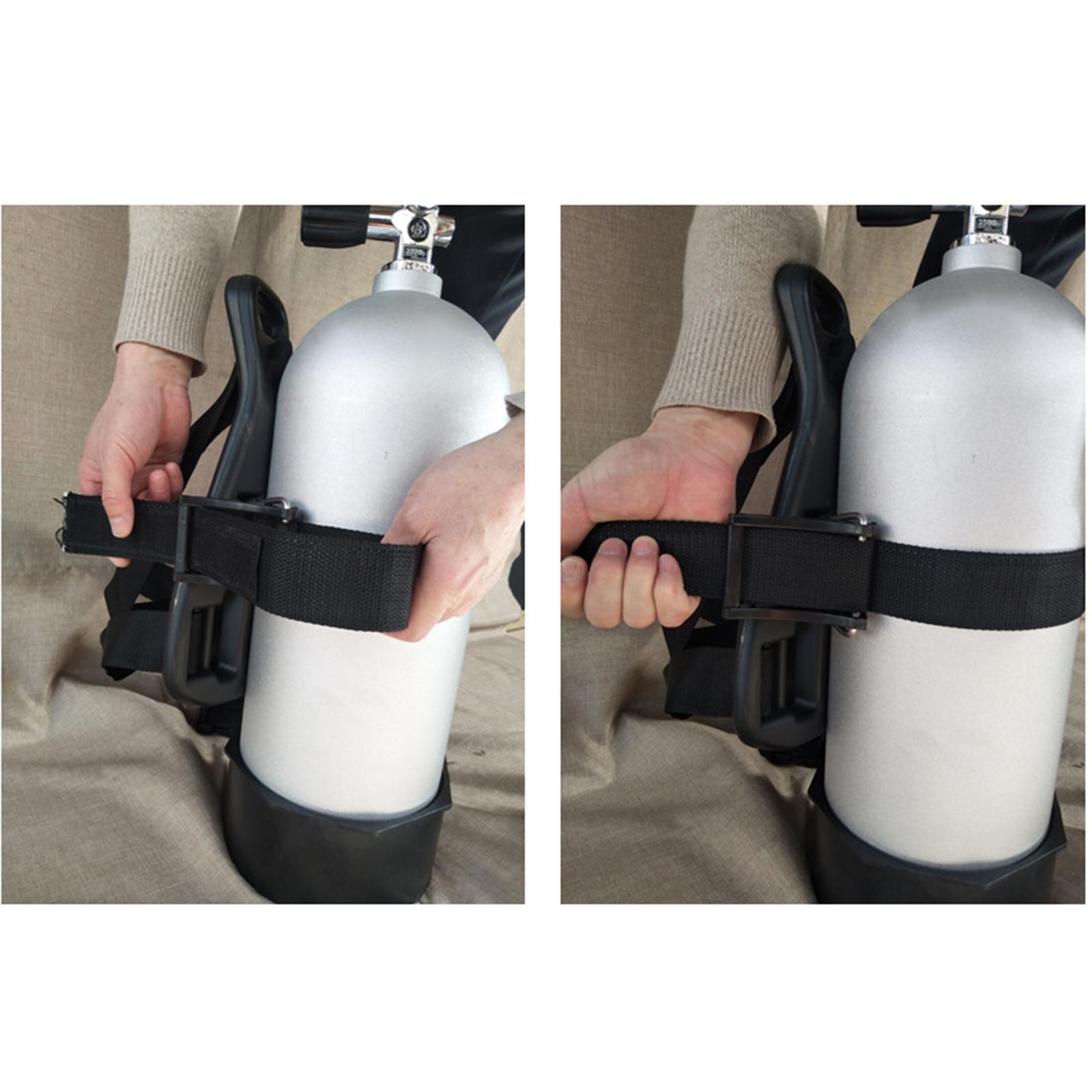 Portable Diving Tank Backpack Scuba Tank Holder Single  Bottle Support Bracket Gas Cylinder Holder