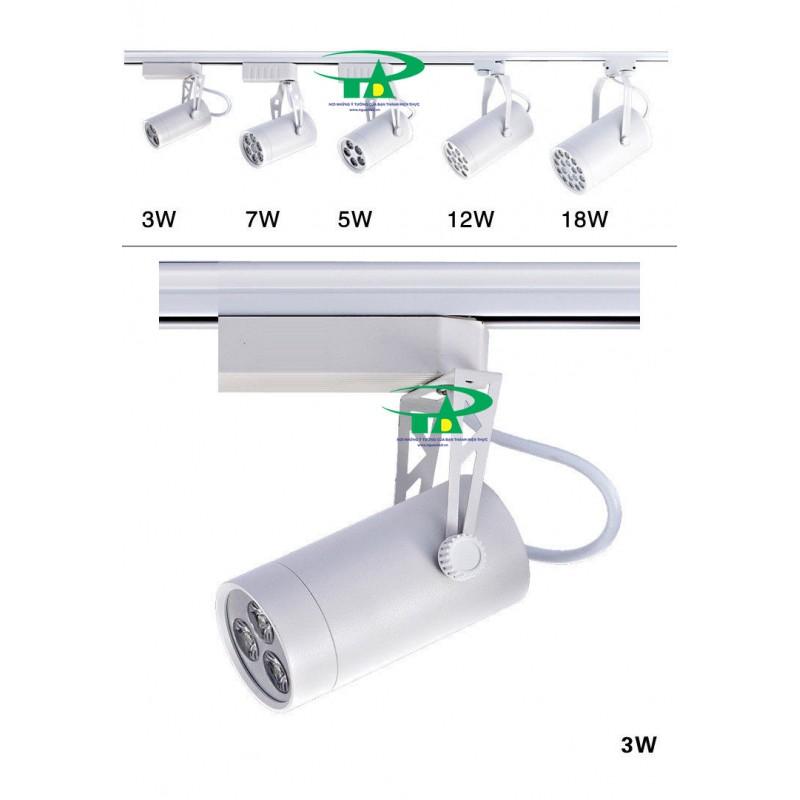Đèn led thanh ray 3w