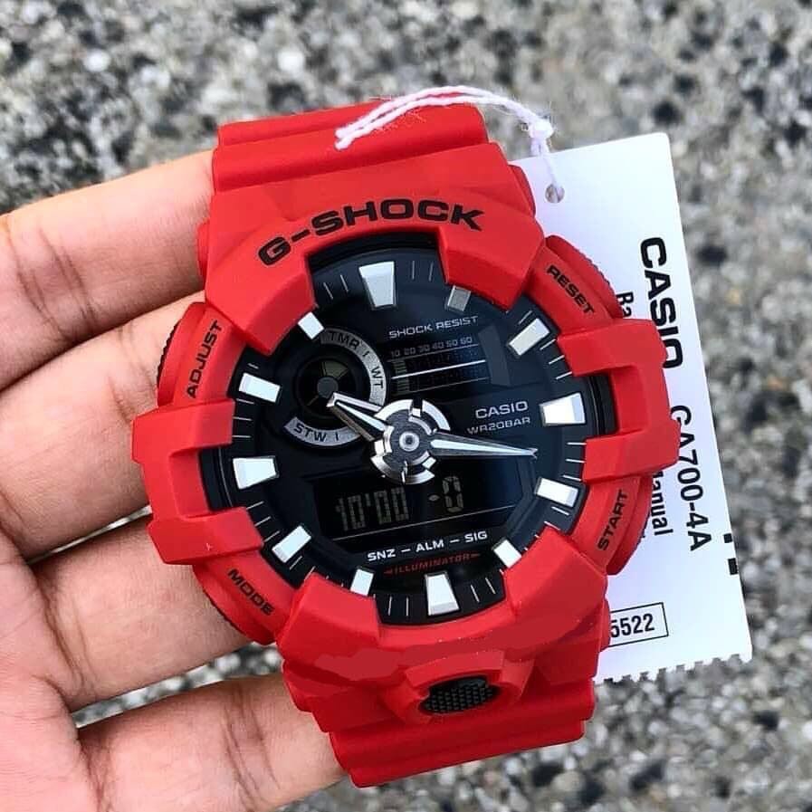 Đồng hồ nam G-Shock GA-700-4ADR chống nước 20ATM