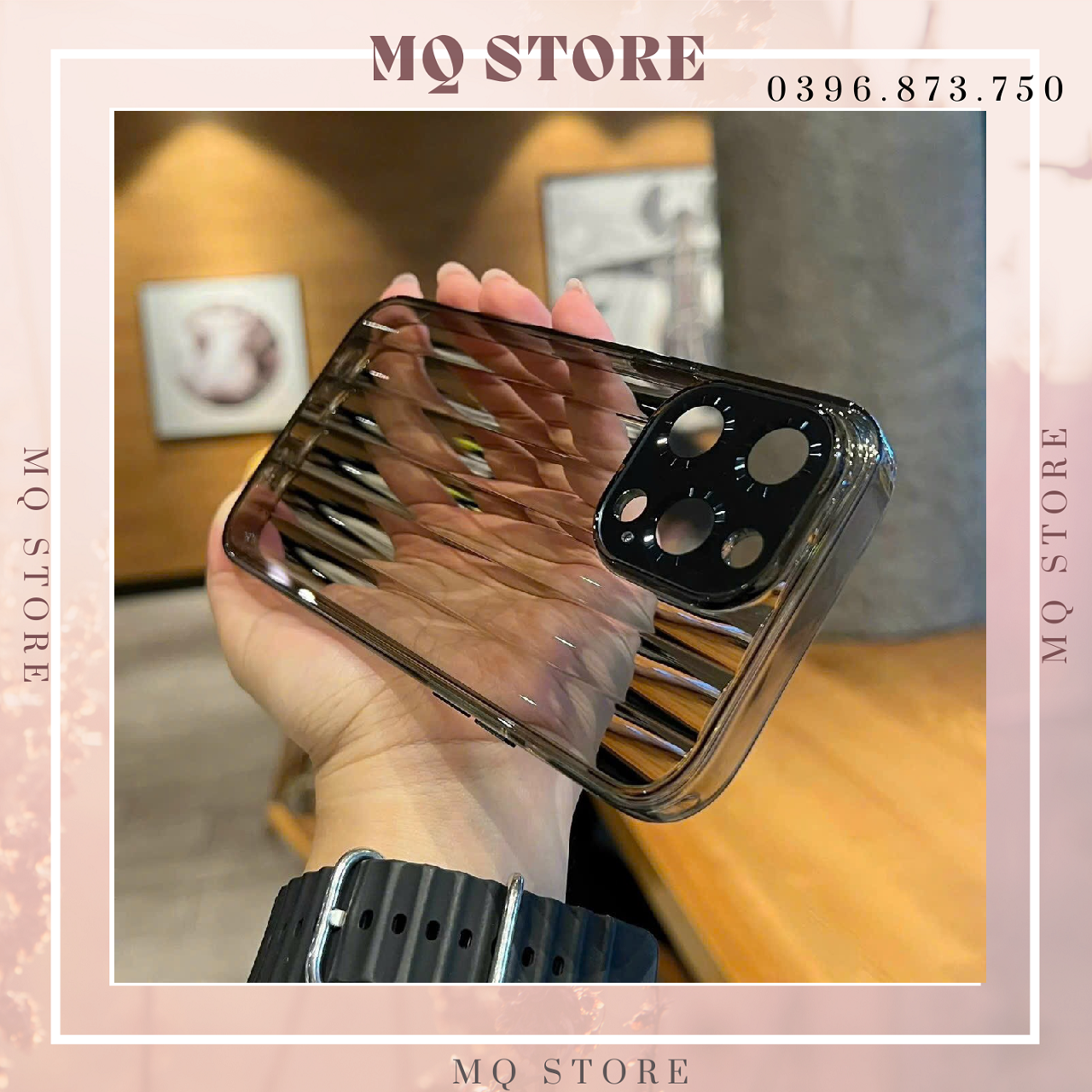 Ốp lưng cho iPhone 14 ProMax/14Pro/13ProMax/12ProMax FILADA gợn sóng chống sốc bảo vệ camera