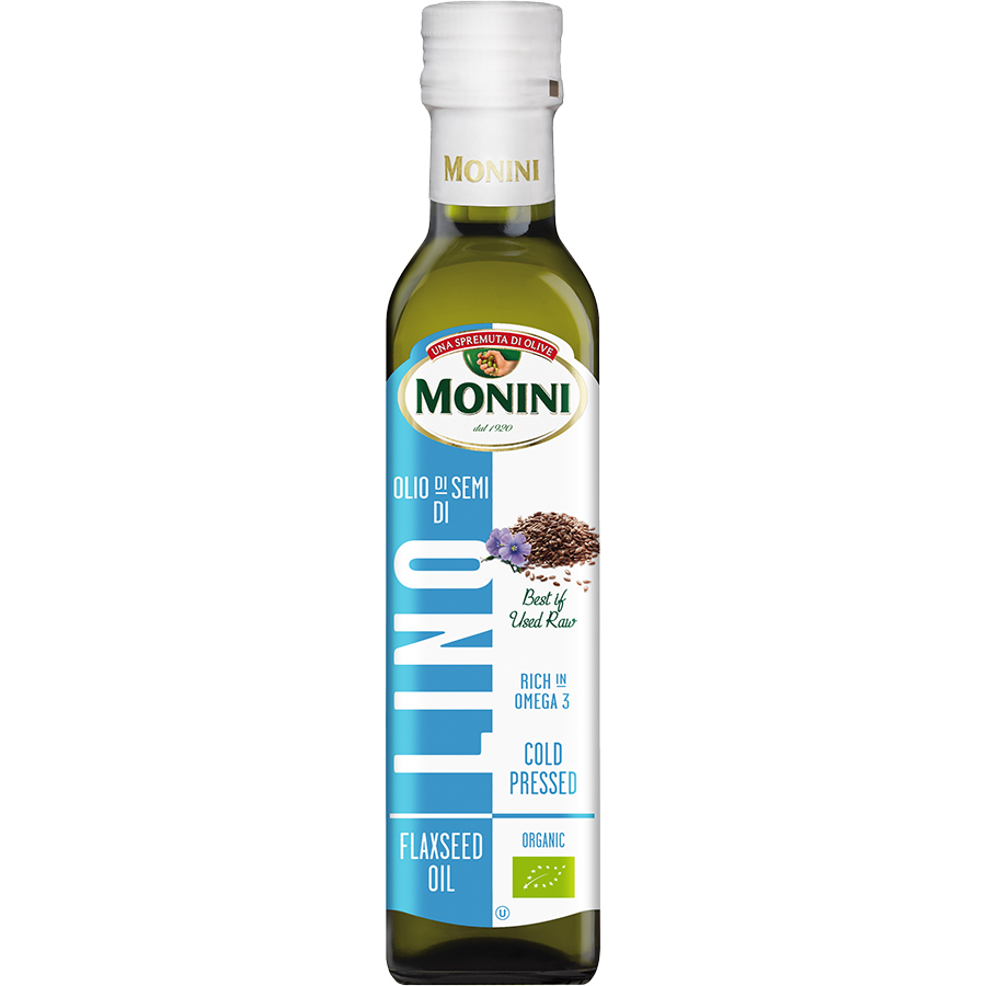 Dầu hạt lanh Monini chai 250ml
