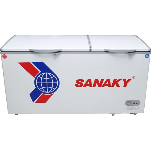 Tủ Đông Sanaky VH-668W2 2Ngăn 2 Cánh Dàn Lạnh Nhôm (560L) - Hàng Chính Hãng