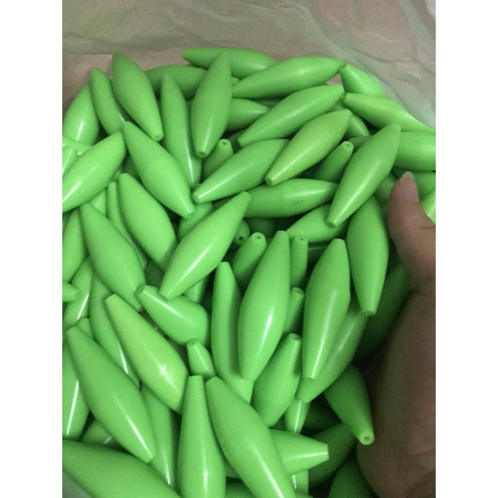 Combo 8 Hạt Nổi hỗ trợ ném xa kèm phụ kiện câu lure chuyên trị cá mương rô phi....