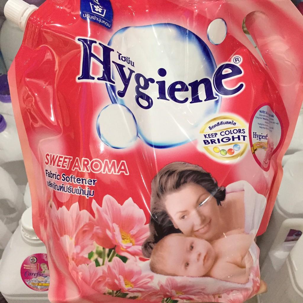 Nước xả mềm vải Hygiene Thái Lan (hồng, xanh, trắng, đỏ, tím)