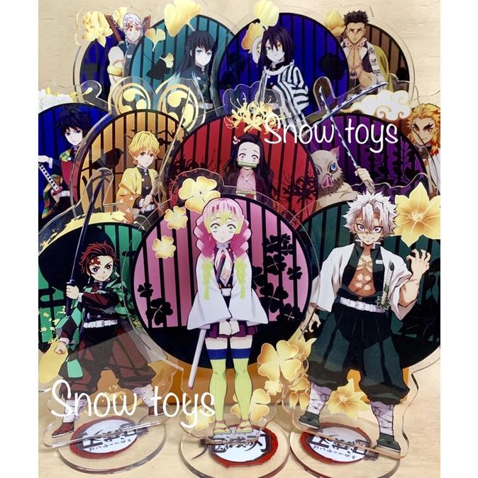 Mô hình standee kimetsu - thanh gươm diệt quỷ - tượng acrylic kimetsu -mica trong suốt tanjiro nezuko zenitsu
