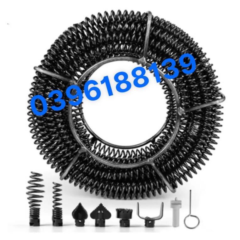 Dây thông tắc cống dùng cho máy khoan phi 16