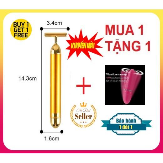 Combo 2 Cây Mát Xa Rung Cầm Tay Mát Xa Mát Mạnh T (Quà Tặng Kèm Thêm 1 Móc Khoá Random) FMA1101