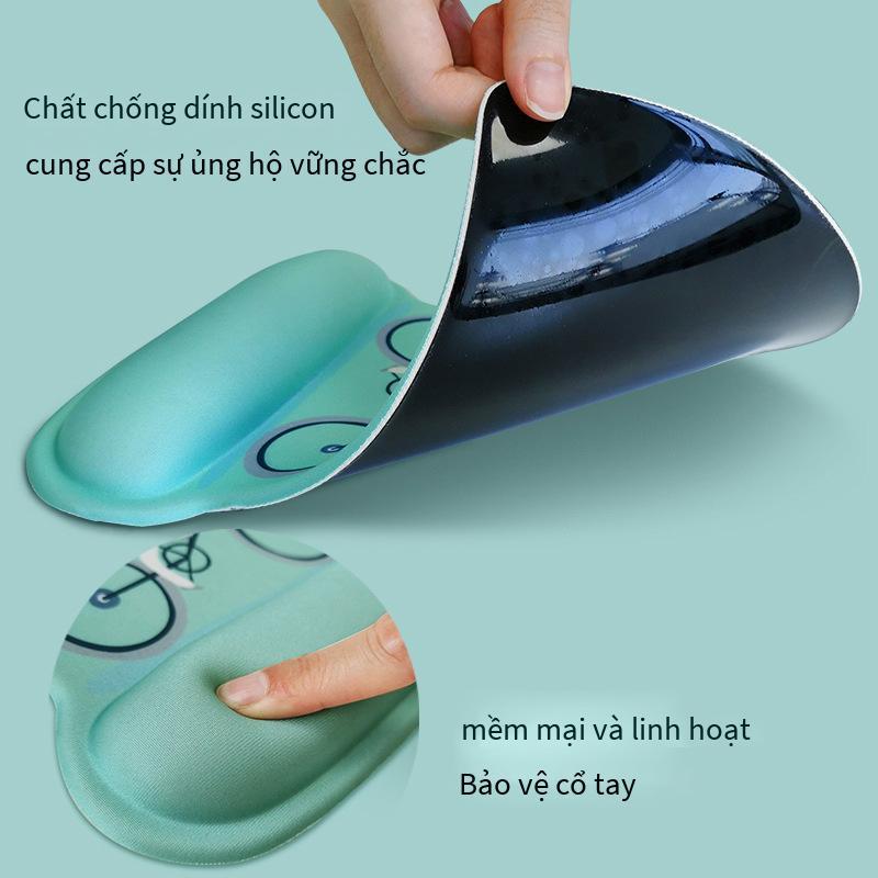 Miếng lót chuột kê cổ tay thuận lợi nhất miếng lót chuột tiện dụng dễ thương thích hợp cho nhân viên văn phòng chơi game văn phòng máy tính xách tay