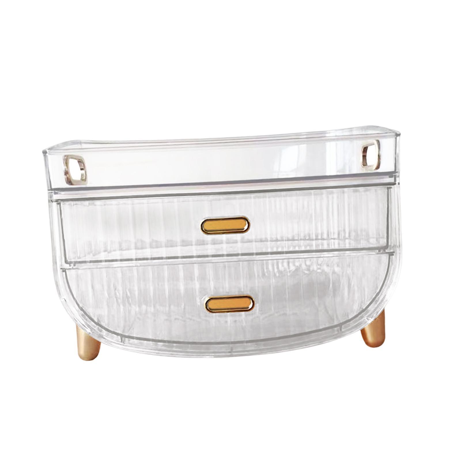 Cosmetic Storage Box Cosmetic Display Cases, Desktop Makeup Organizer for Bedroom