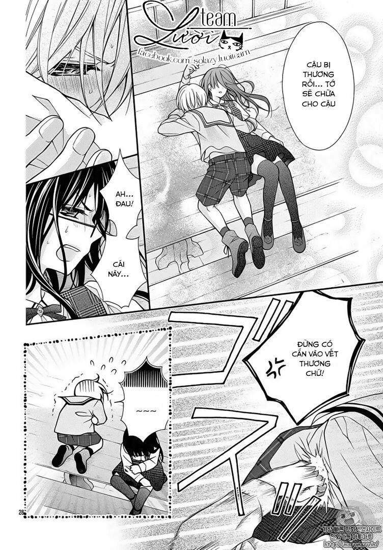 máu của cậu chỉ thuộc về mình tớ... chapter 14 28