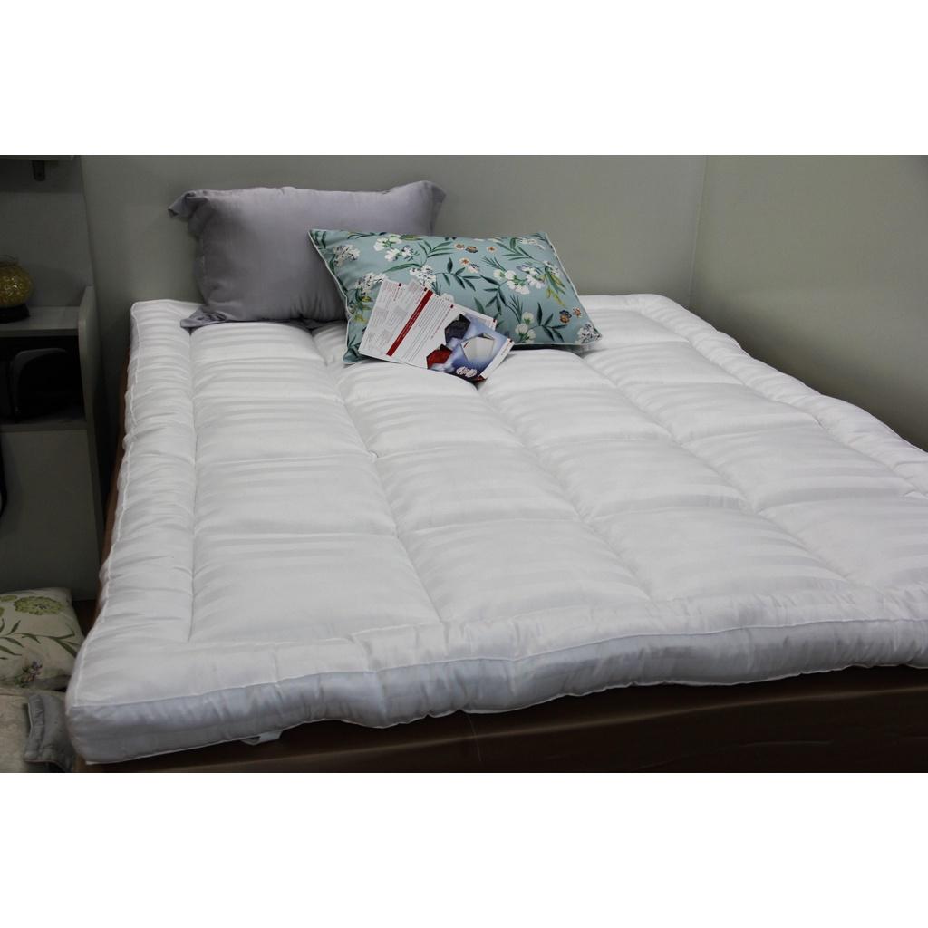 JEJU BEDDING – Topper Nệm mềm mịn light sọc 3F chuẩn khách sạn - Cao 5cm - 9cm