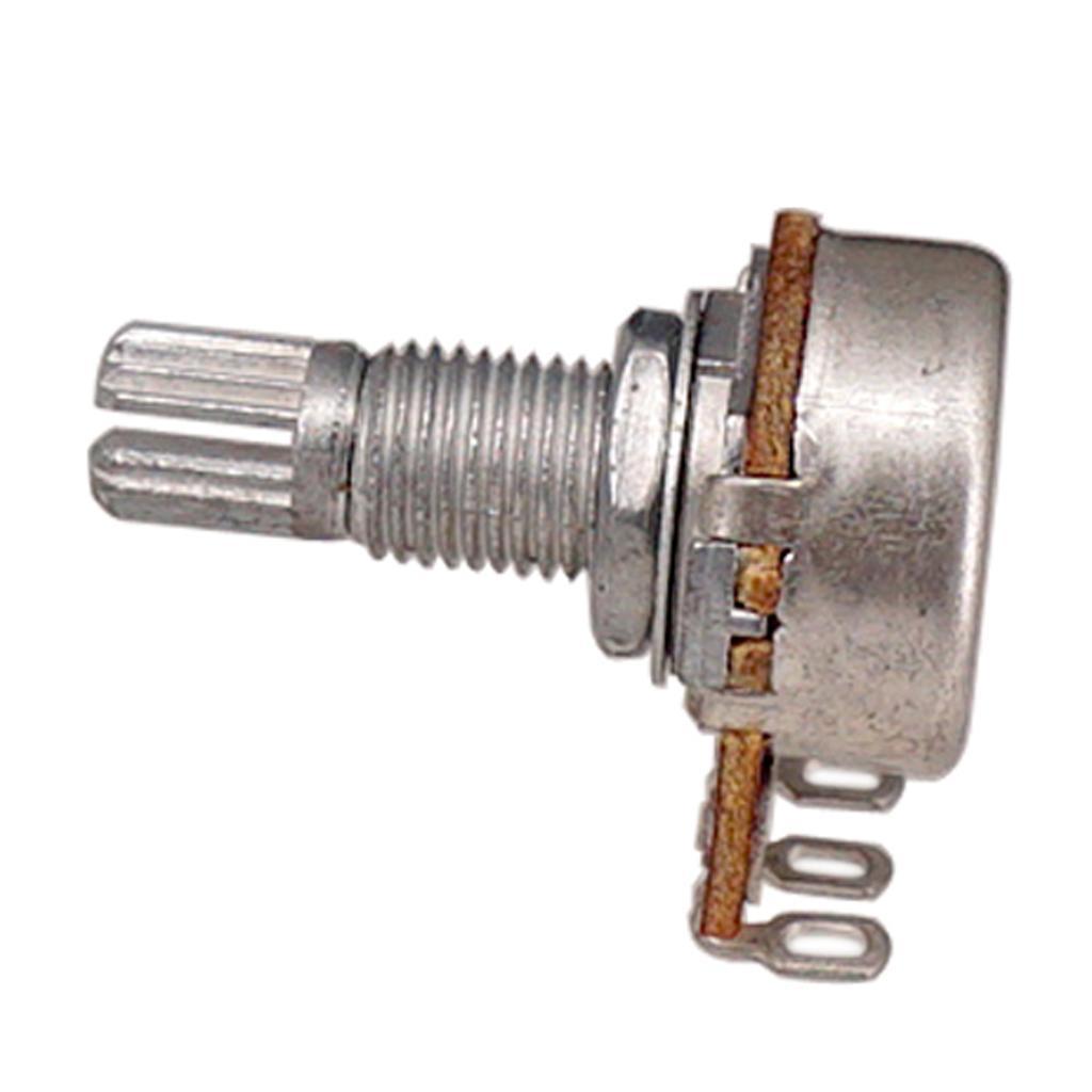 4X Full Size Split Volume &   Pot Control Audio Taper Potentiometer Set New