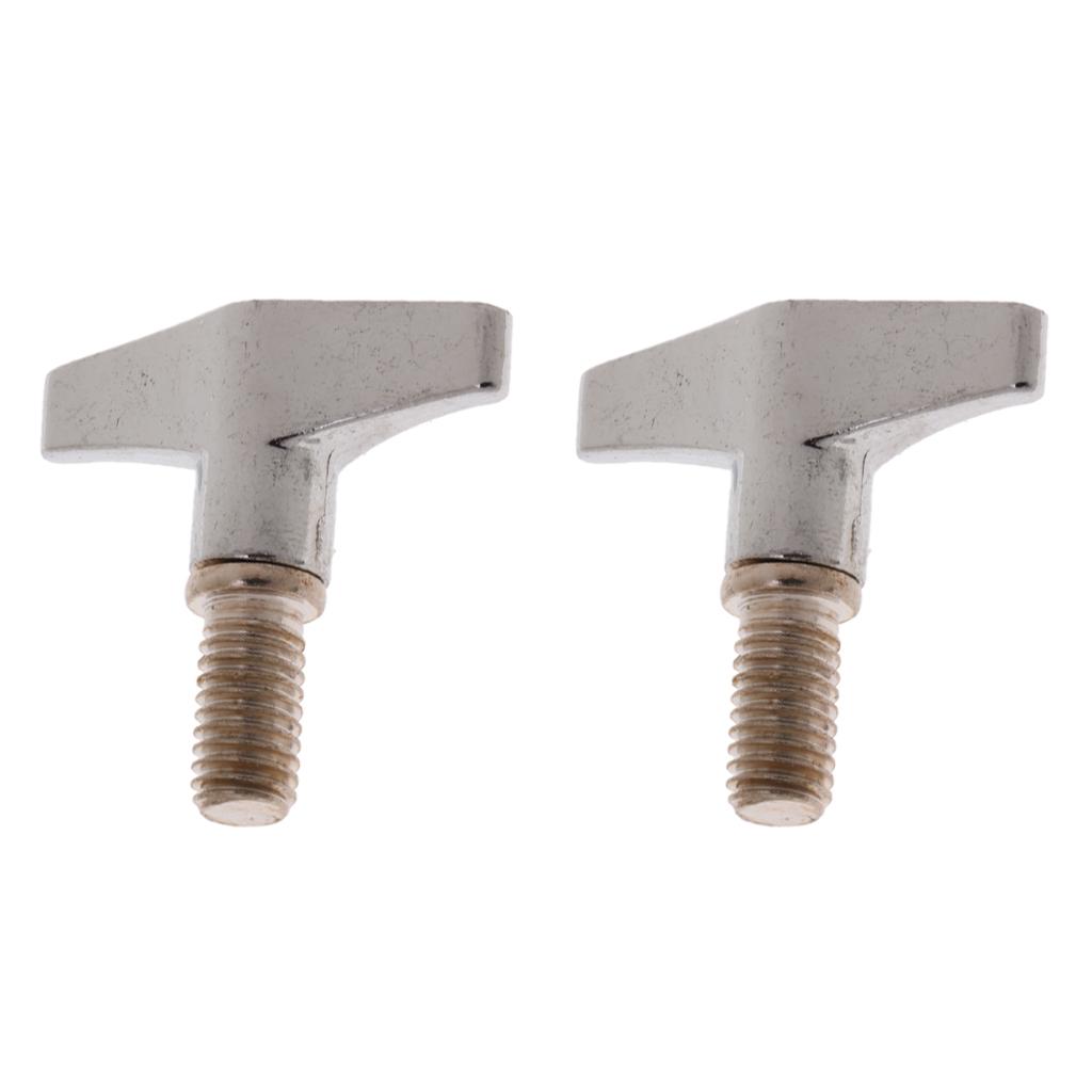 Sunnimix 2 Cái Trống Cái Chập Chả Đứng Núm Hạt Cánh Dành Cho Nhạc Cụ Phần 39X36 Mm