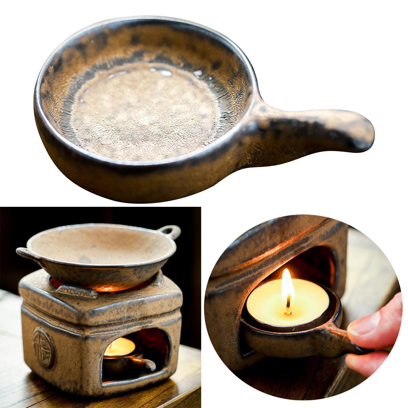 Burner Ceramic Decorative Removable Candle Diffuser Fragrance Oil Warmer