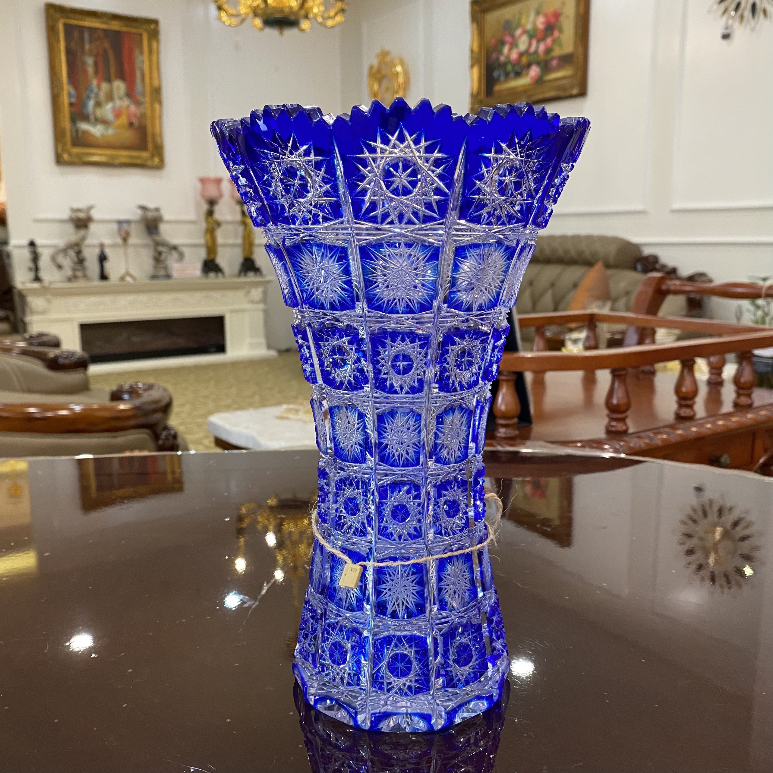 Bình hoa pha lê phong cách tân cổ điển BH35