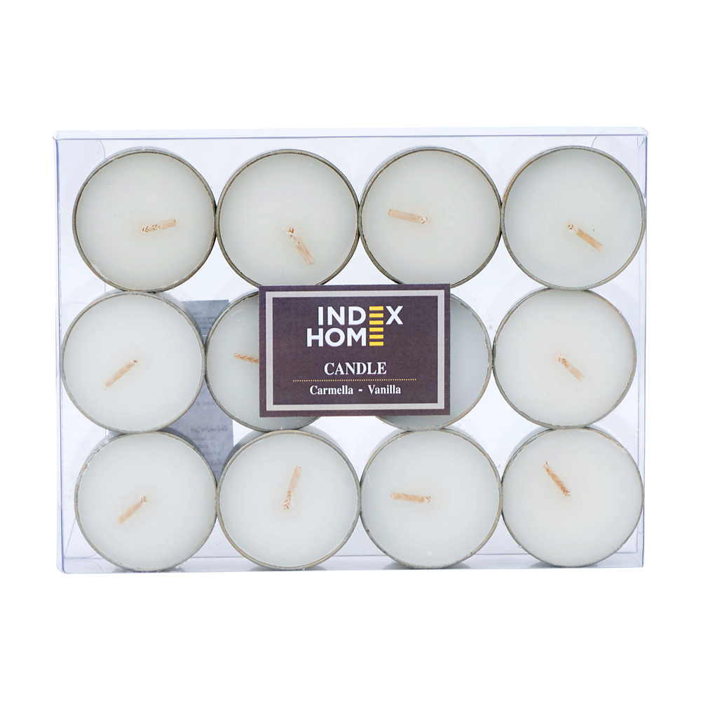 Nến Tealight CARMELLA Màu Kem Index Living Mall