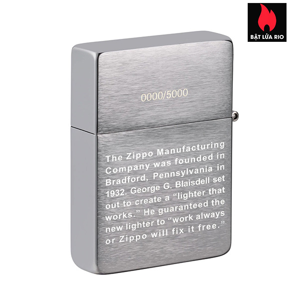 Bật Lửa Zippo 48167 – Zippo 2022 Founder’s Day Collectible
