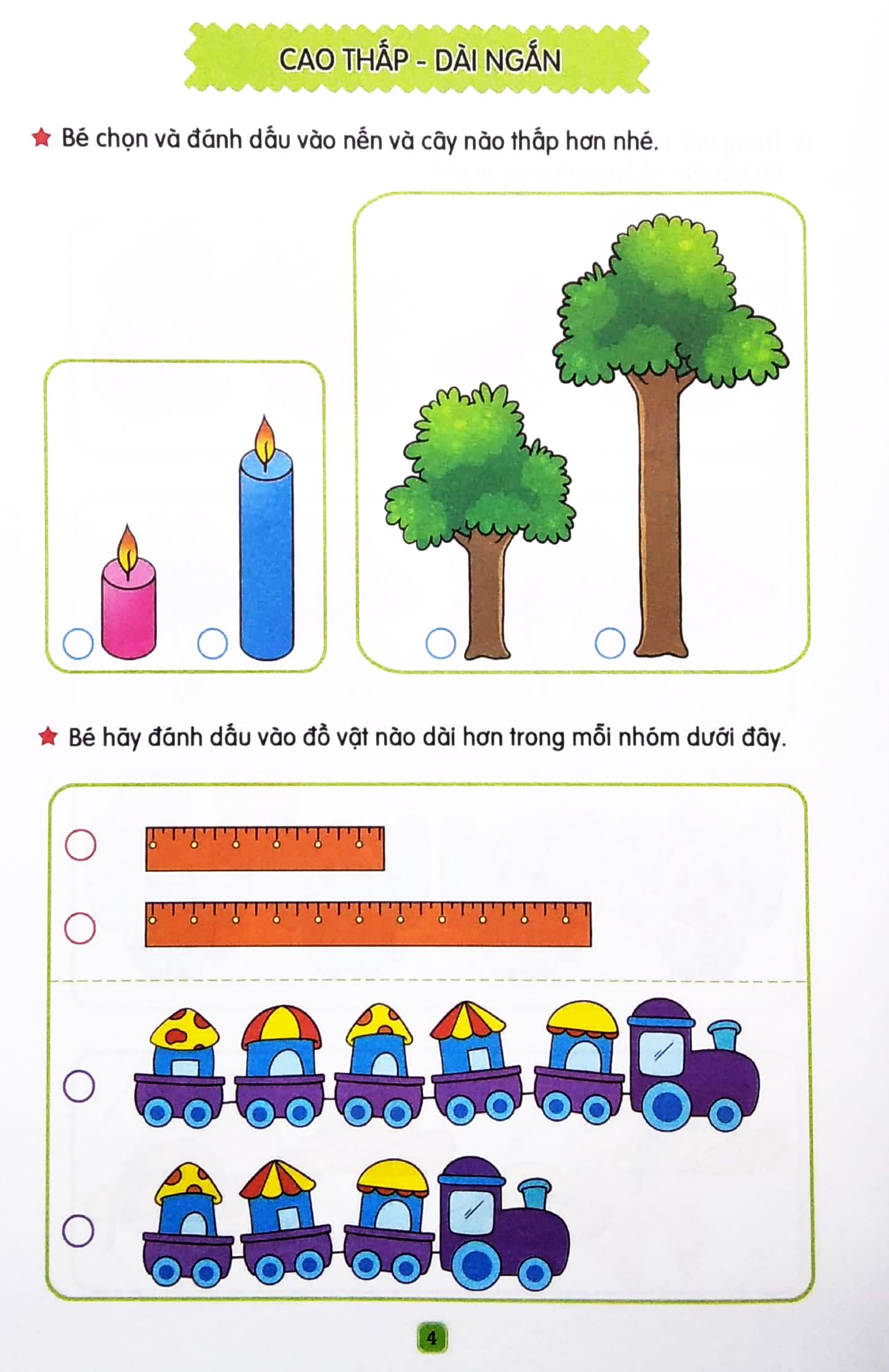 Bé Chuẩn Bị Vào Lớp Một - Giúp Bé Làm Quen Với Toán (Dành Cho Trẻ 3-4 Tuổi)