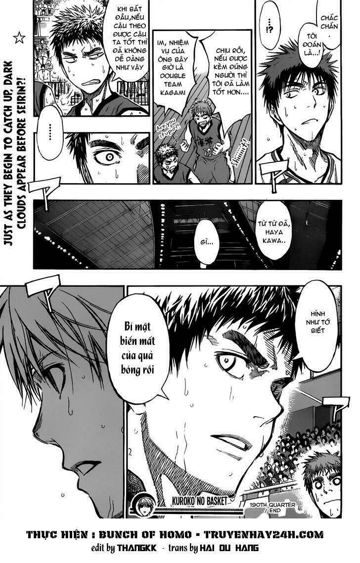 vua bóng rổ kuroko chapter 190 20