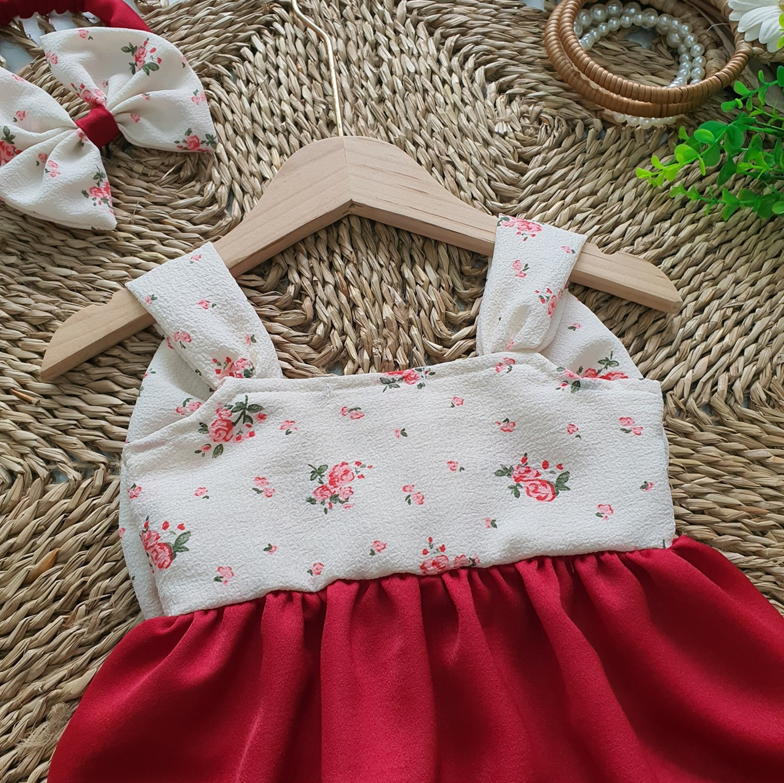 Body Nơ Đôi Xinh Xắn Cho Bé Yêu