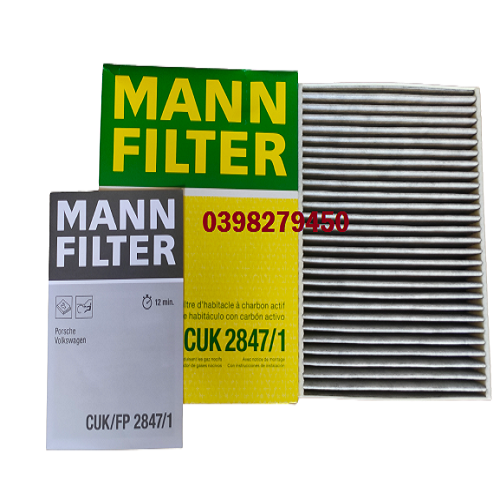 LỌC GIÓ ĐIỀU HÒA MANN FILTER CHO VW GROUP, PORSCHE CUK2847/1