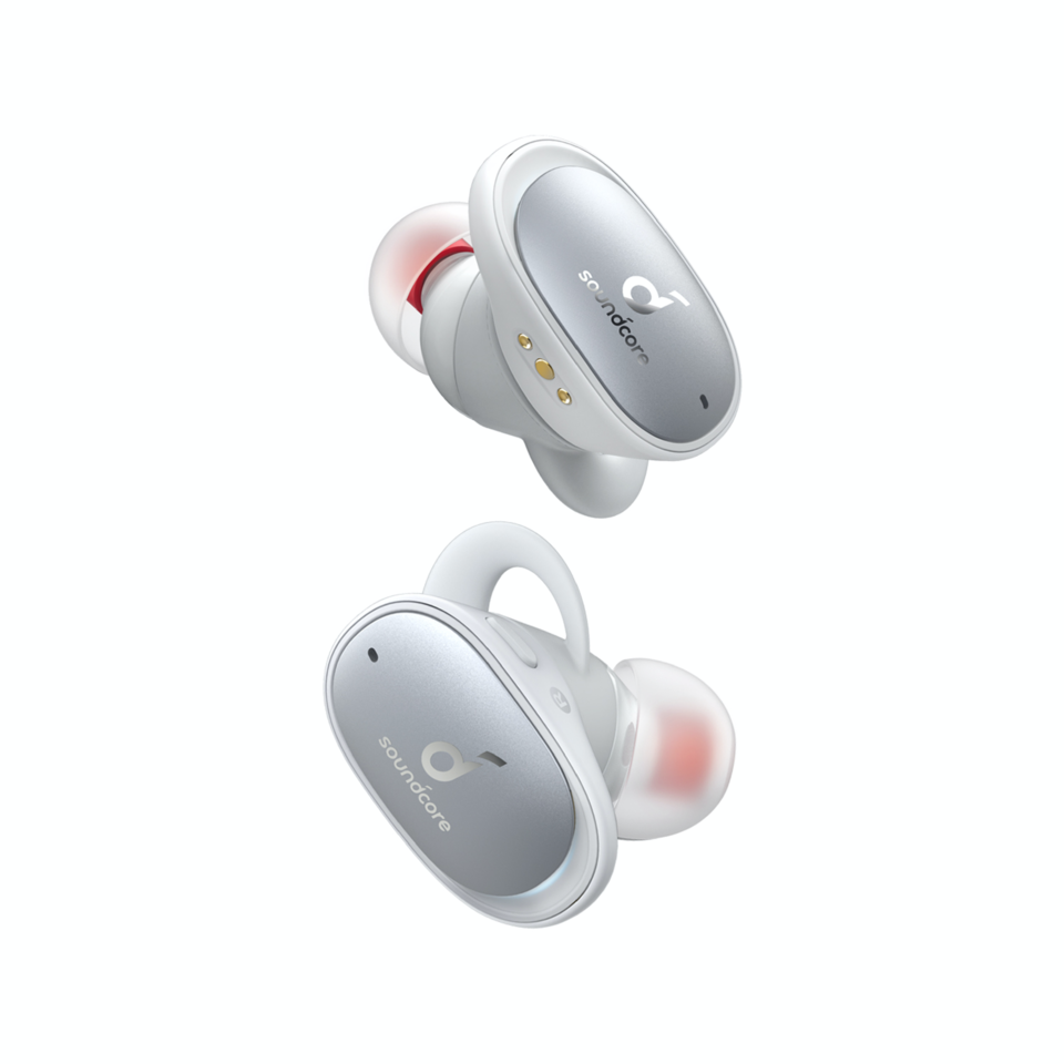 Tai nghe bluetooth TWS SOUNDCORE Liberty 2 Pro - A3909 - Kiến trúc âm thanh đồng trục Astria cho chất lượng âm thanh phòng thu chơi nhạc liên tục 8 giờ 4 micro phone