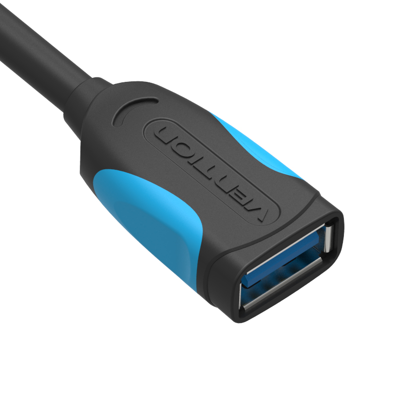 Cáp chuyển đổi USB 3.0 sang Type-C OTG (Female to Male) dài 25cm Vention VAS-A51-B025 - Hàng chính hãng