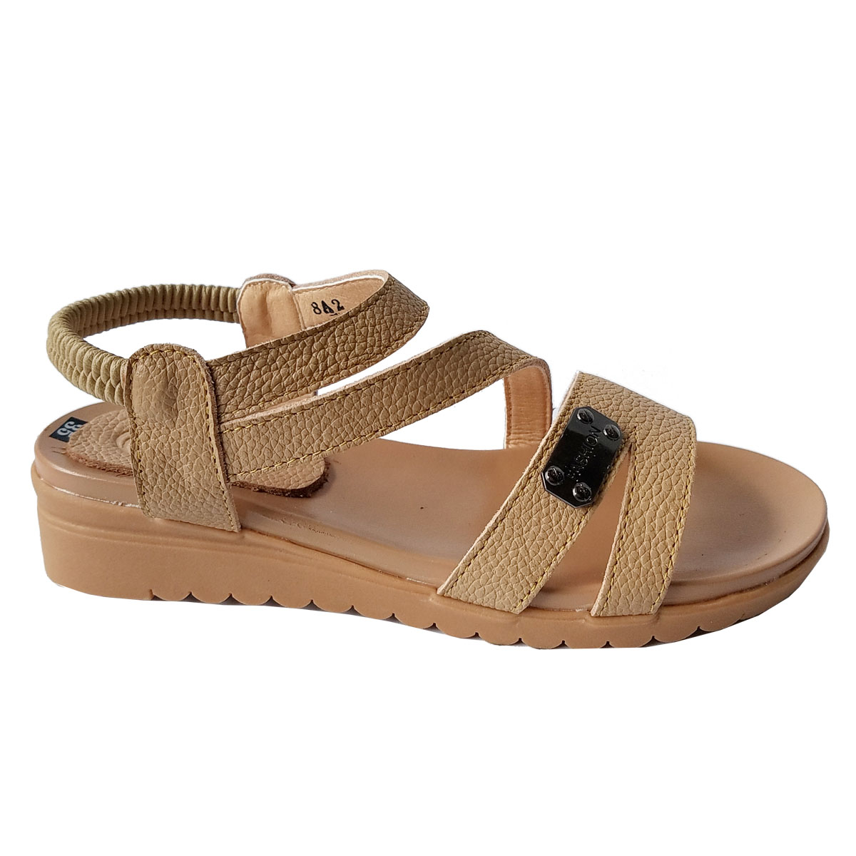 Giày sandal nữ da bò thật BIGGBEN cao cấp SDN81