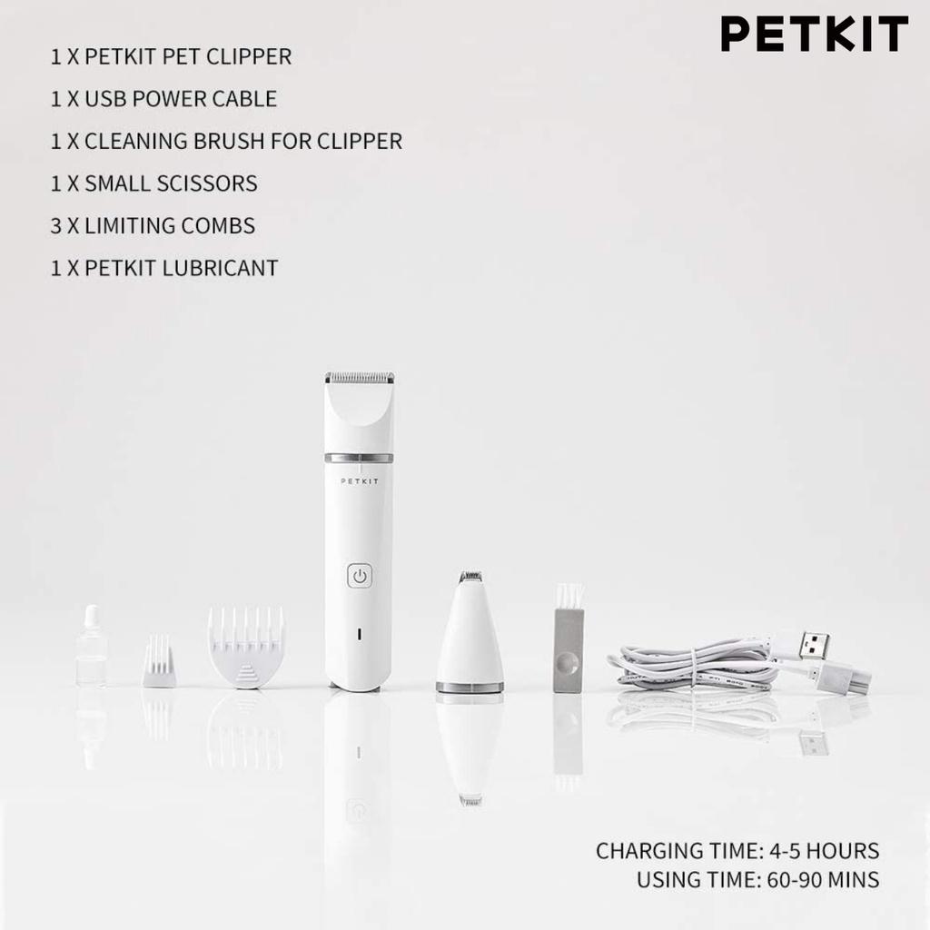 Tông Đơ Cắt Tỉa Cạo Lông Chó Mèo Petkit PRO 2023 2in1  - HeLiPet