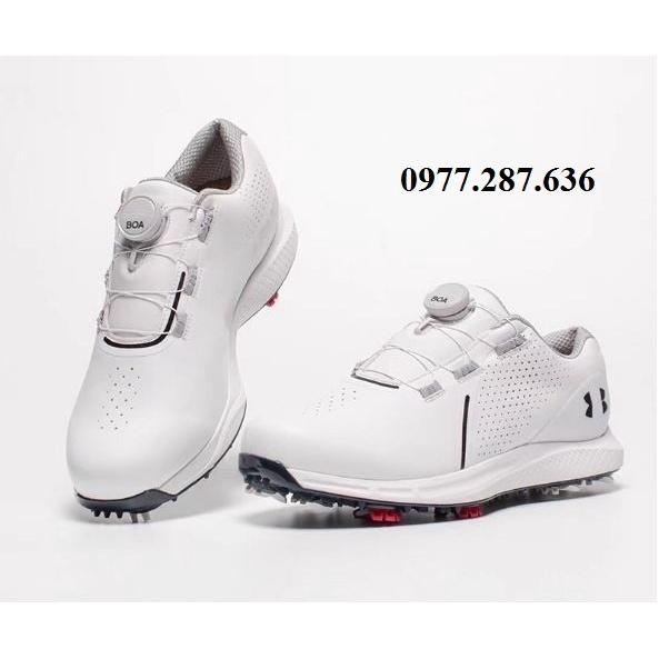 Giày golf Nam núm vặn chống thấm nước êm chân thoáng khí bản Hova cao cấp - GG019