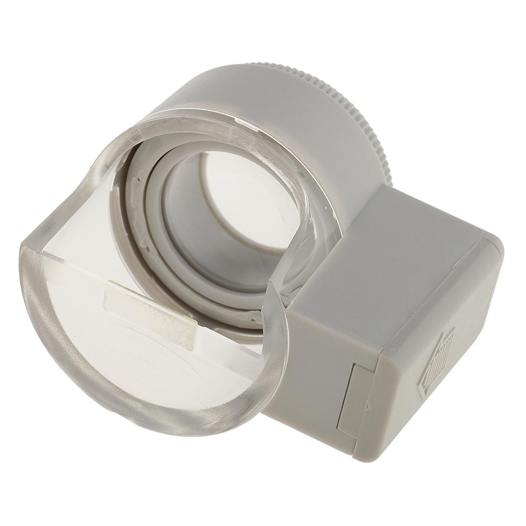 8X Magnification Magnifier Loupe Lens Magnifying Glass with LED Light Scale