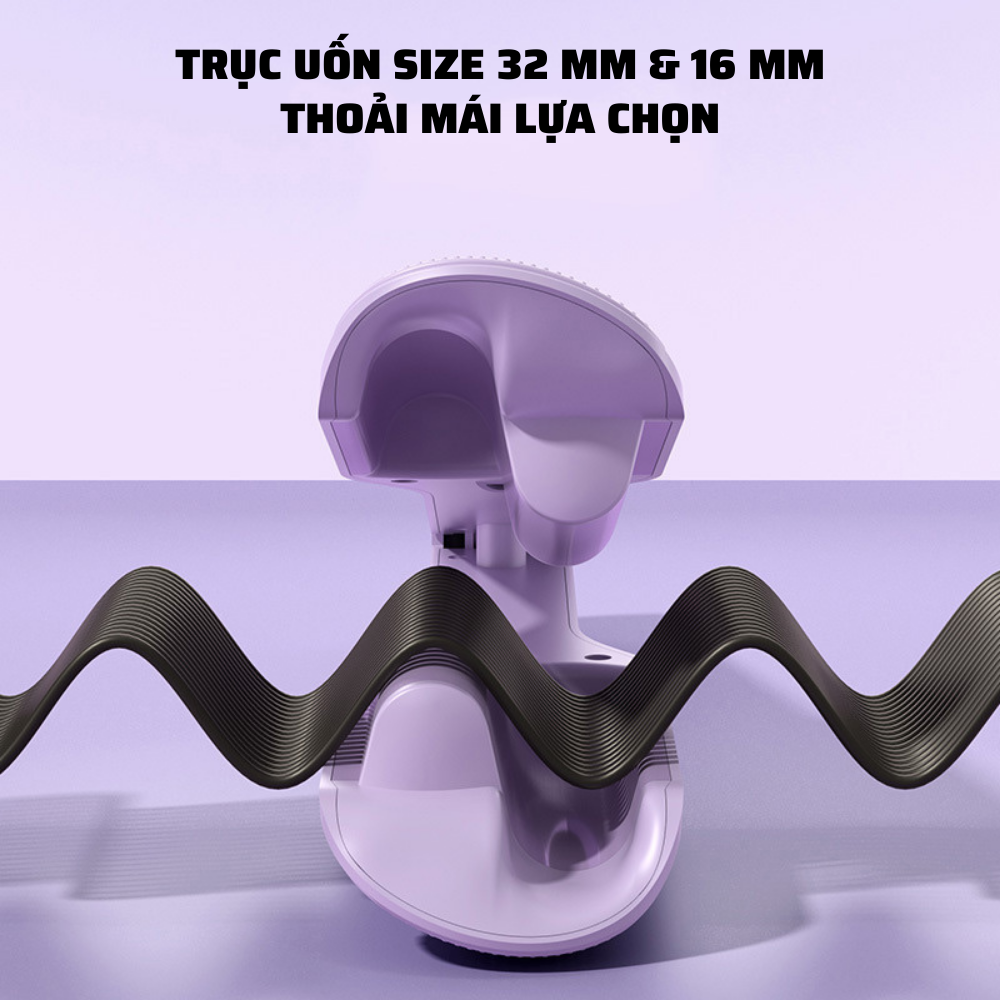Máy uốn tóc xoăn sóng nước Boorui YS-665 : Máy làm tóc tạo kiểu chuyên nghiệp chuẩn salon,nóng nhanh gốm sứ, ion âm bảo vệ tóc không bị hư tổn, 2 size uốn 32mm & 16mm - Hàng loại 1