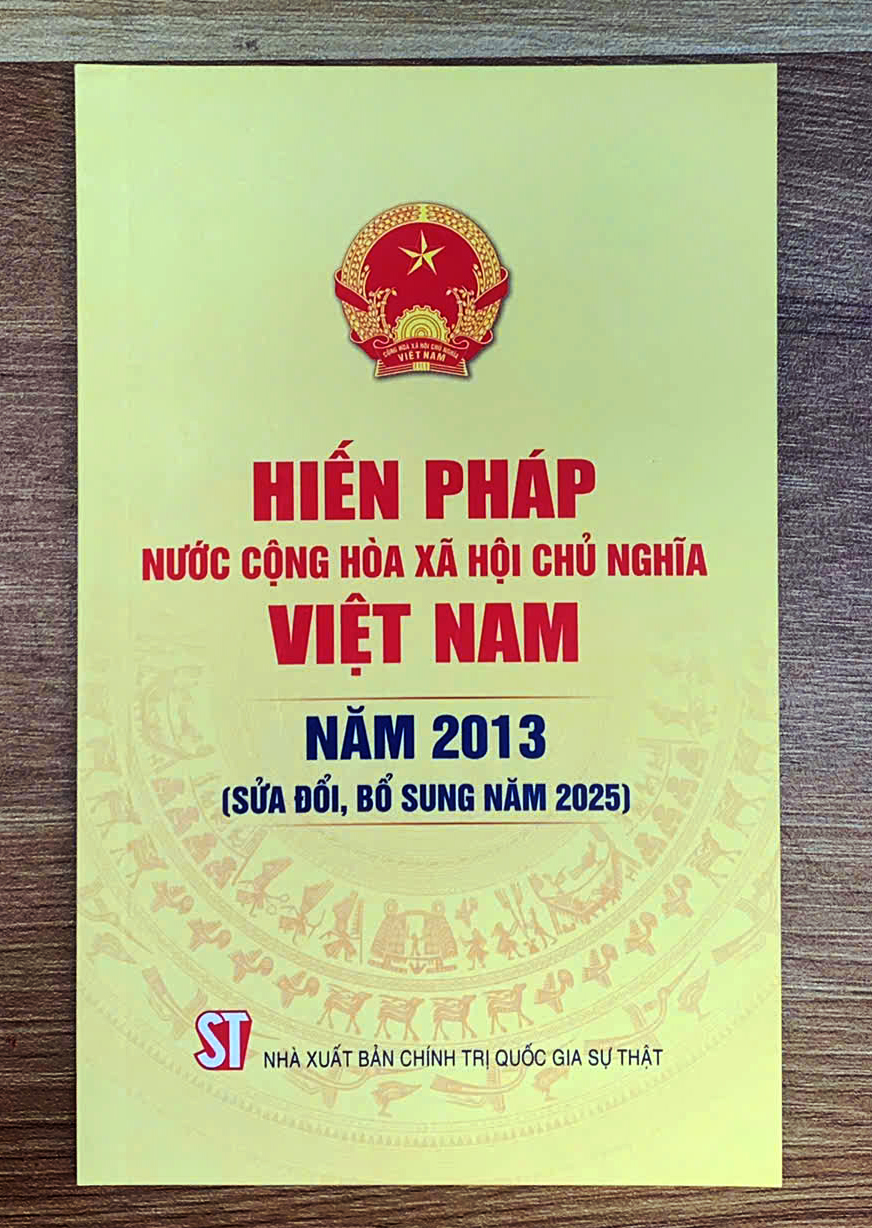 Hiến pháp nước Cộng hòa xã hội chủ nghĩa Việt Nam năm 2013 (sửa đổi, bổ sung năm 2025)