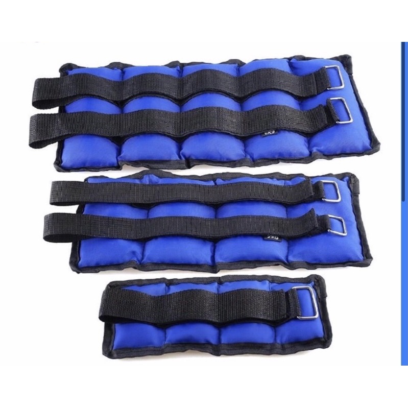 Bộ 2 Băng Tạ Cát 2kg Đeo Chân Tay Hỗ Trợ Tập Luyện Thể Thao,Chạy Bộ Cao Cấp Đại Nam Sport