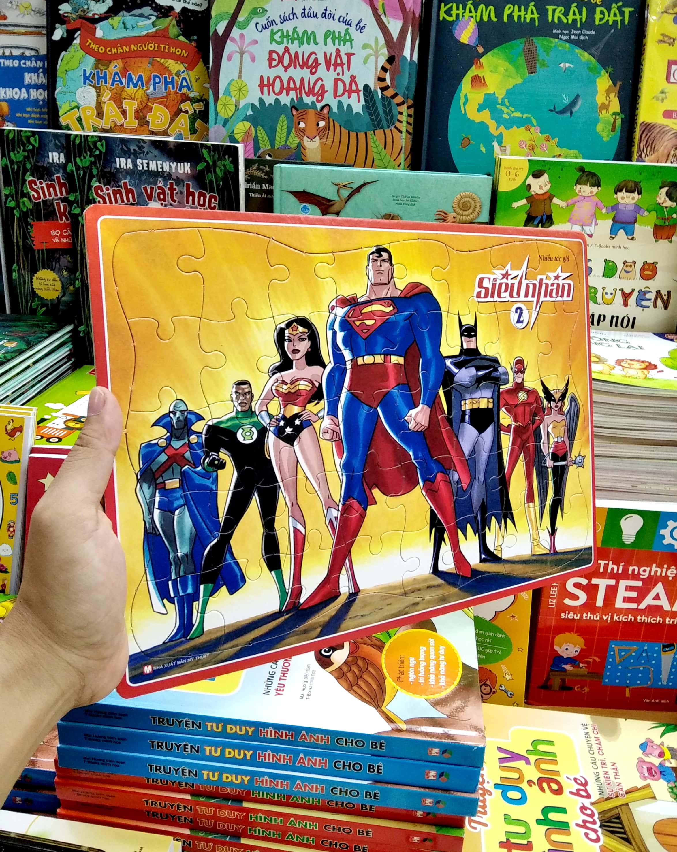 Sách Ghép Hình - Siêu Nhân 2 (Tái Bản)