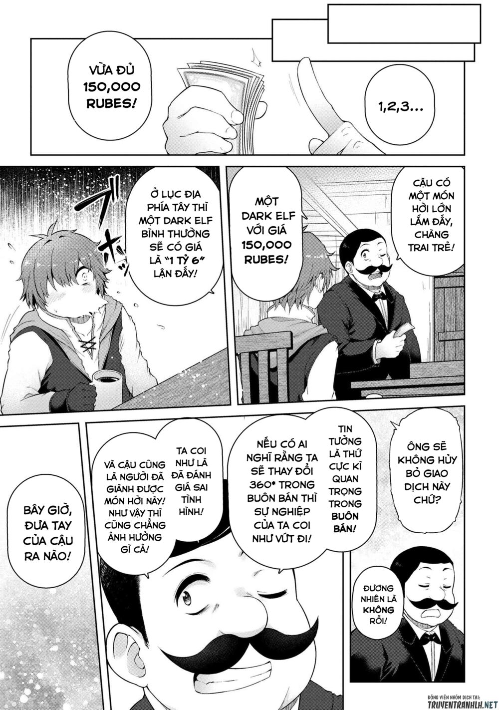 ngôi nhà của tôi đã bị đốt cháy, thế thì tại sao tôi không dùng hết số tiền còn lại để mua nô lệ dark elf? chapter 1 27
