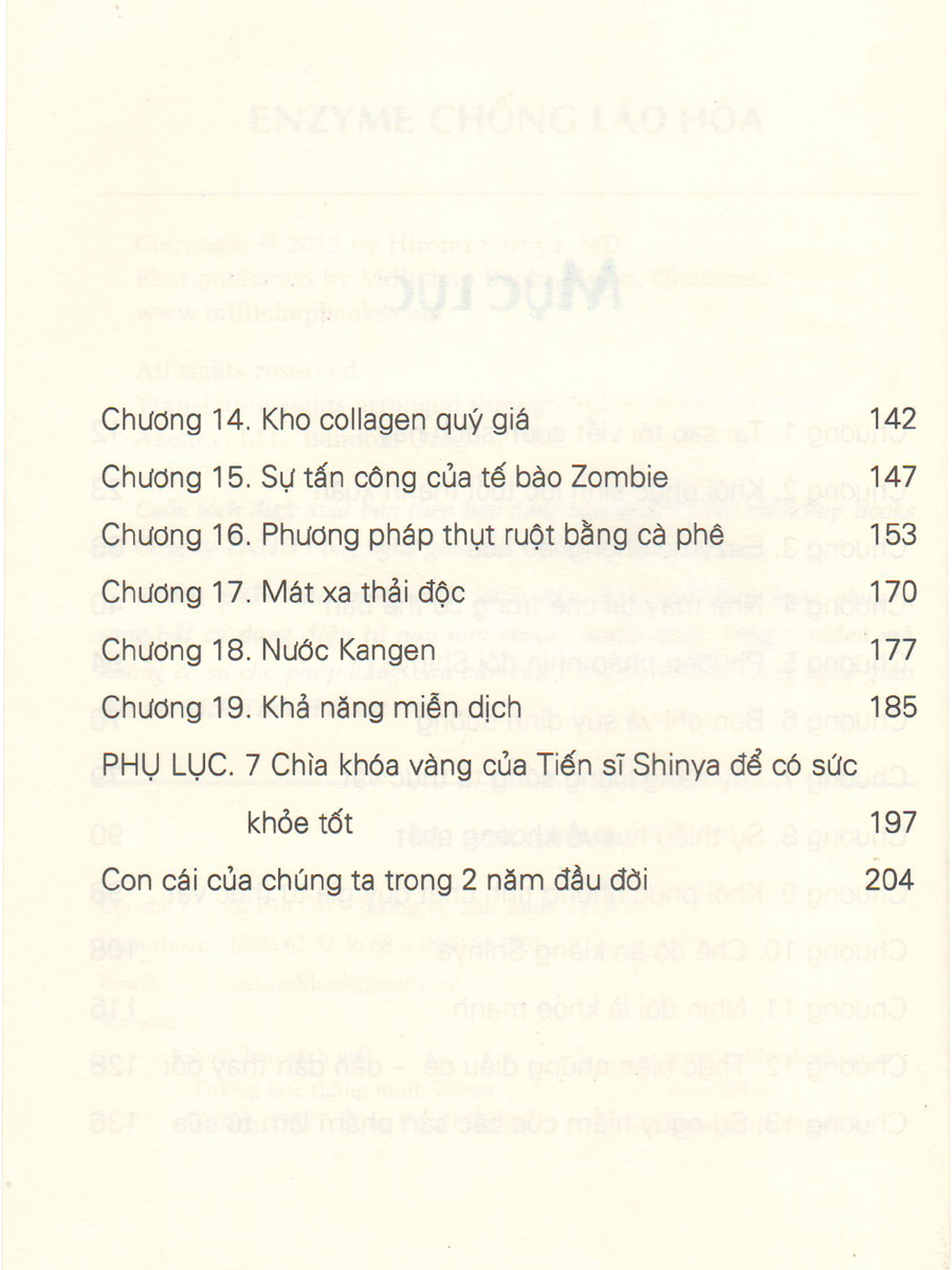 Enzyme chống lão hoá_Hiromi Shinya