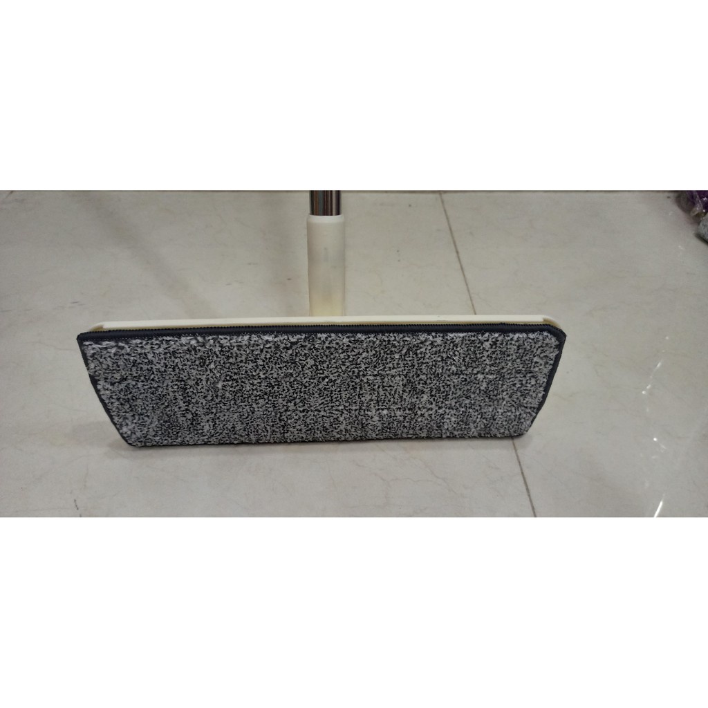 Combo 10 bông lau nhà thay thê loại 2 đầu gài kích thước 33x12cm