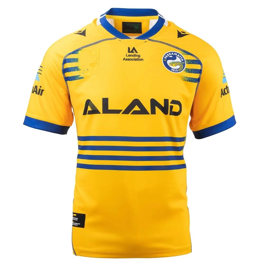 2021-2022 Parramatta Eels Sân nhà / Sân khách / Anzac / Huấn luyện / Áo bóng bầu dục bản địa / Thay thế - Cỡ Nam: S-5XL Color: 2021 Anzac Size: S