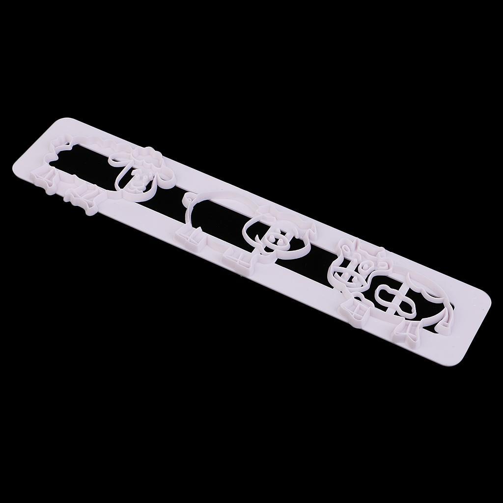 Farm Animal Pig Cow Sheep Design Fondant Cake Mould Mold Cutter Chocolate Mould Tool for Sugarcraft Cake Decoration