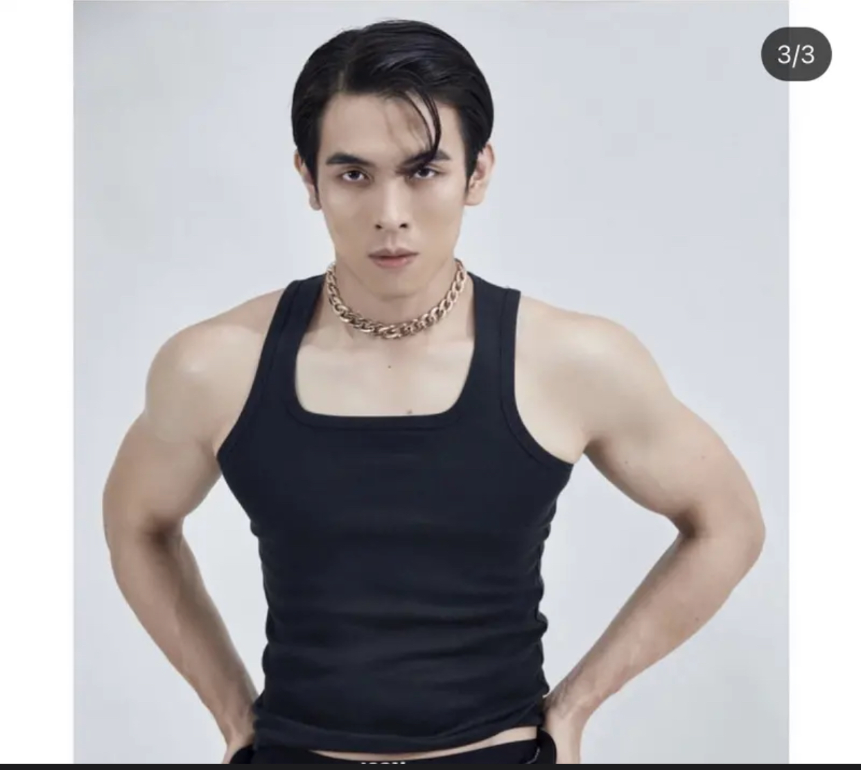 Áo ba lỗ cổ vuông nam/ freesize - fitbody