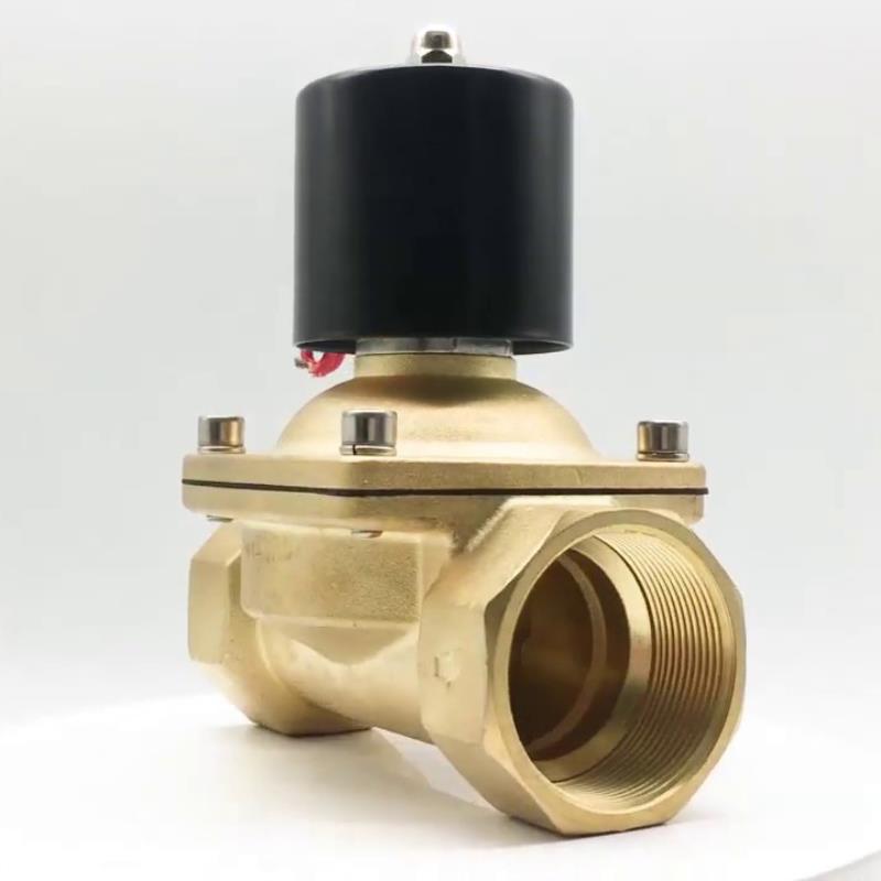 Van điện từ 2W-025-08 1/4&quot;, Φ12 mm, lõi đồng AC 220V, Solenoid valve