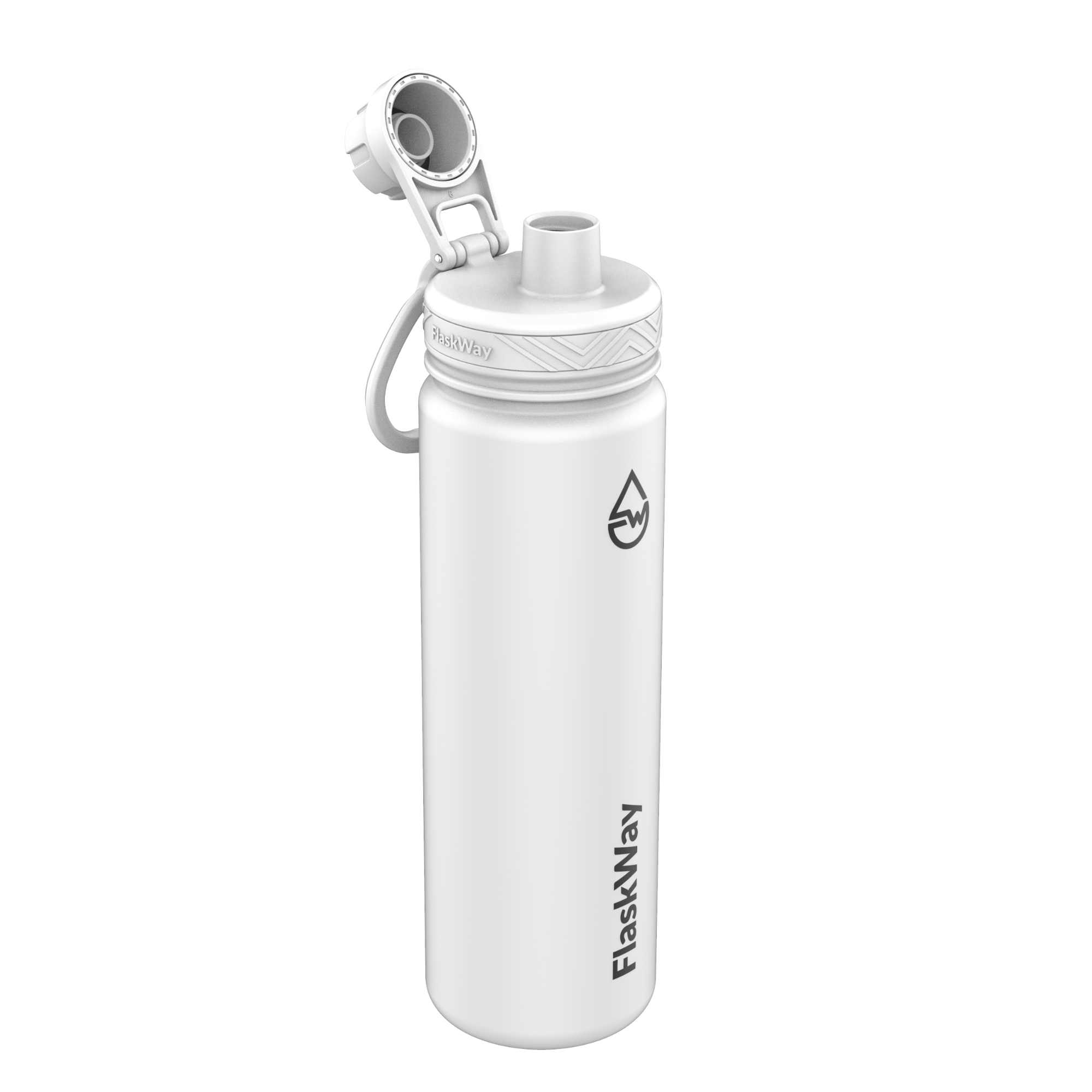 Bình giữ nhiệt FlaskWay Pure White 22oz